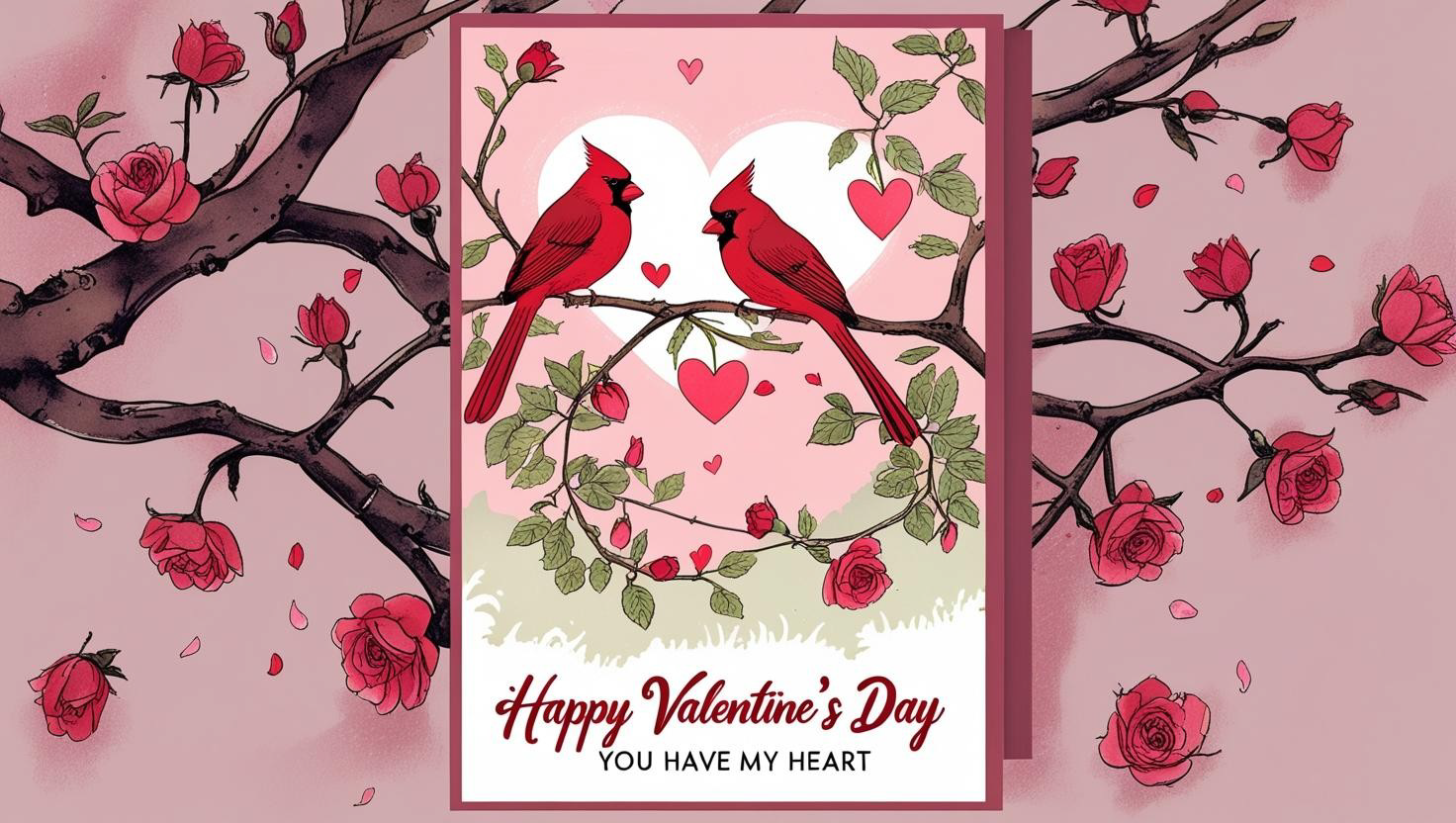 Valentine's Day card sample